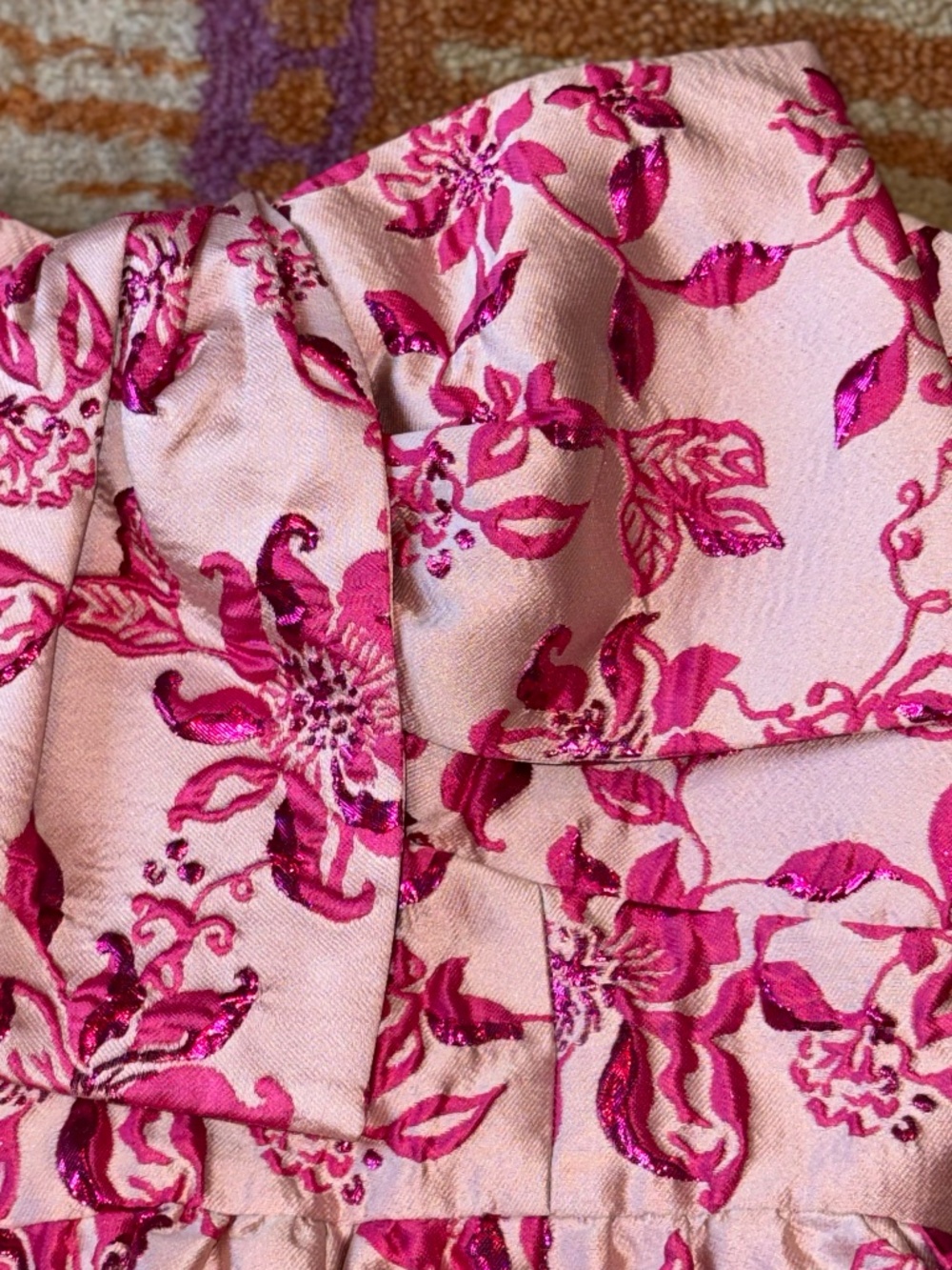 Lilly Pulitzer sz 6 kataleya top passion fruit pink just passion through - Picture 5 of 6